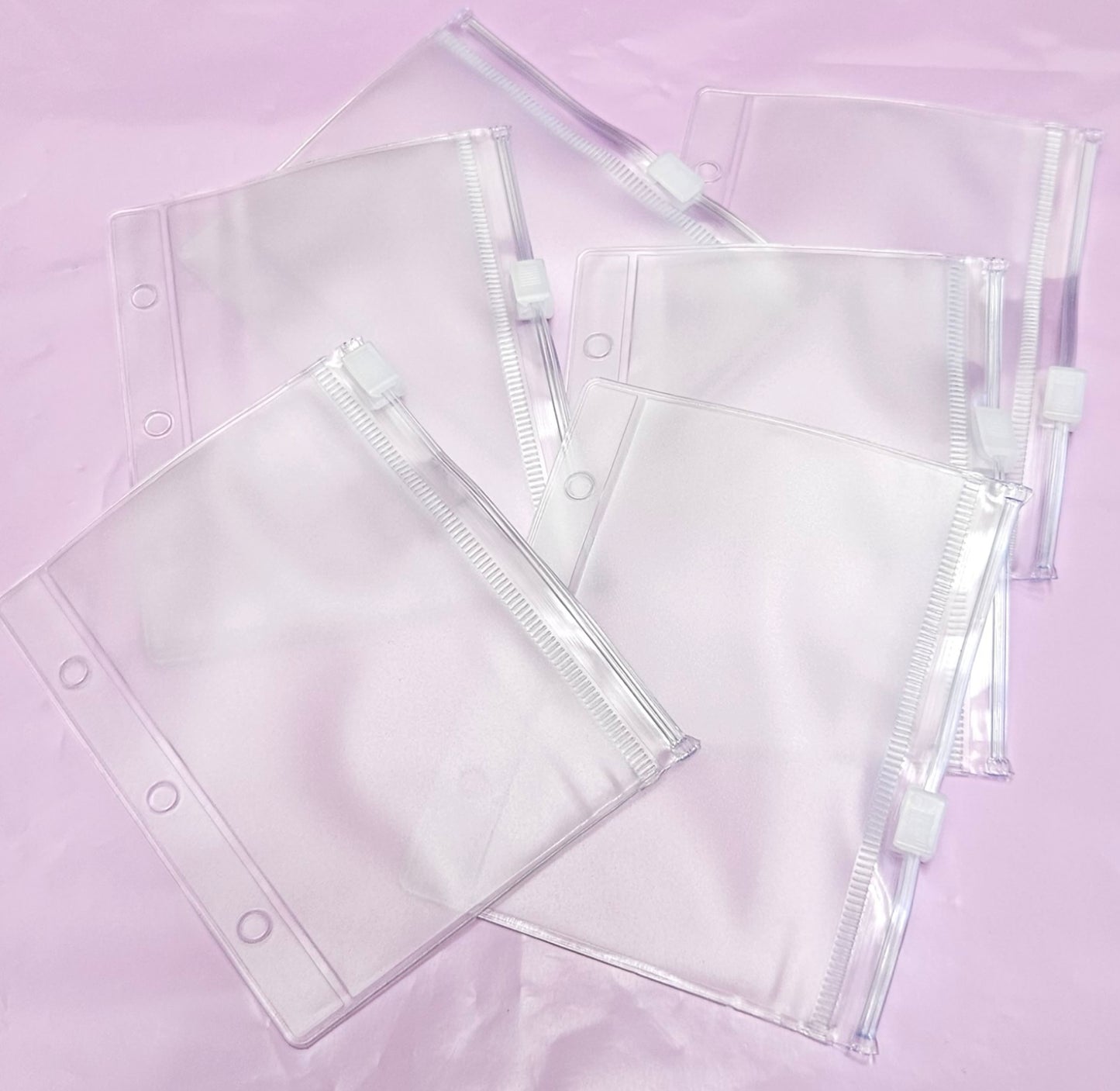 Slider Pouch for Mini 3-Ring Binder