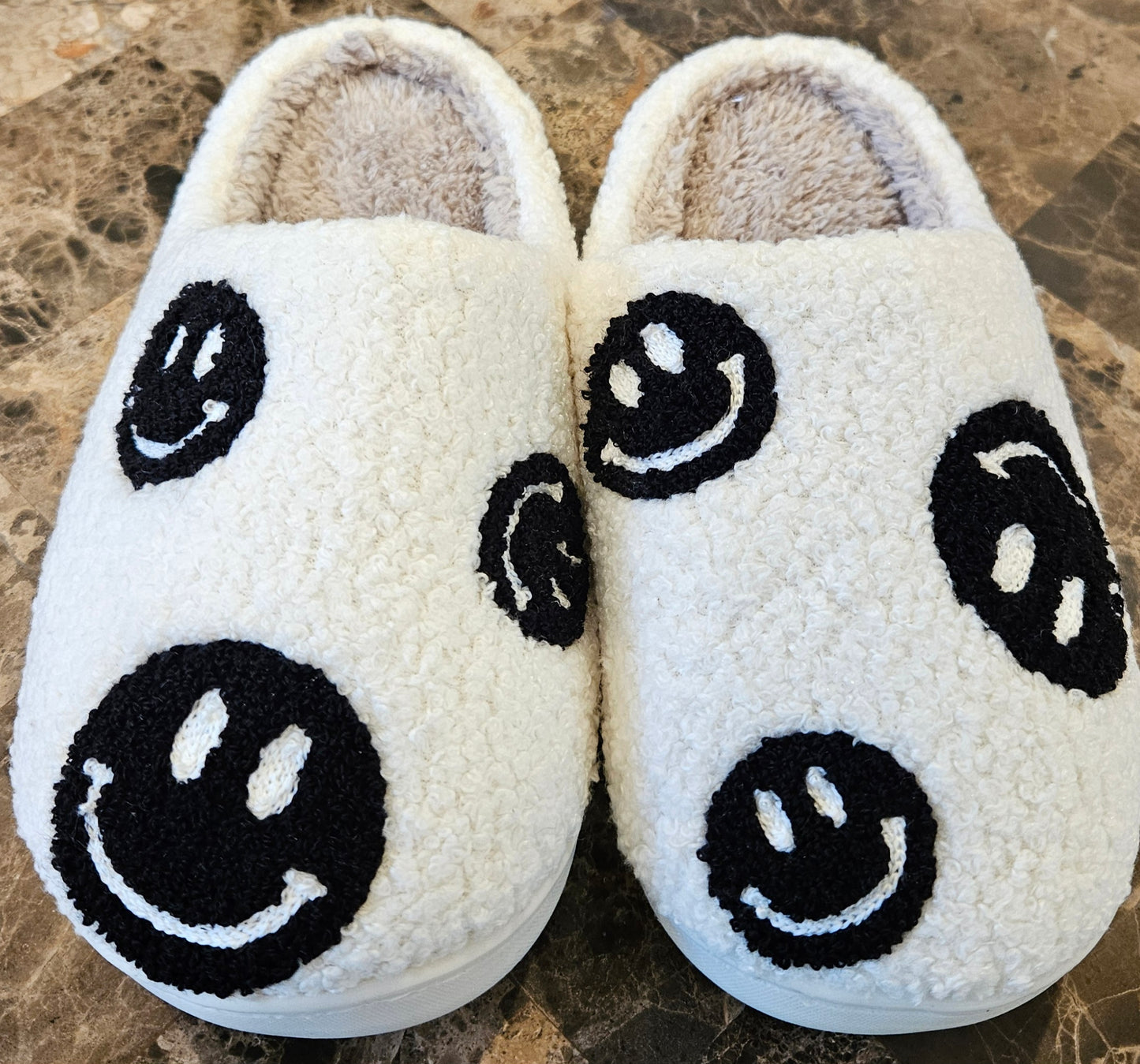 Smiley Face Slippers