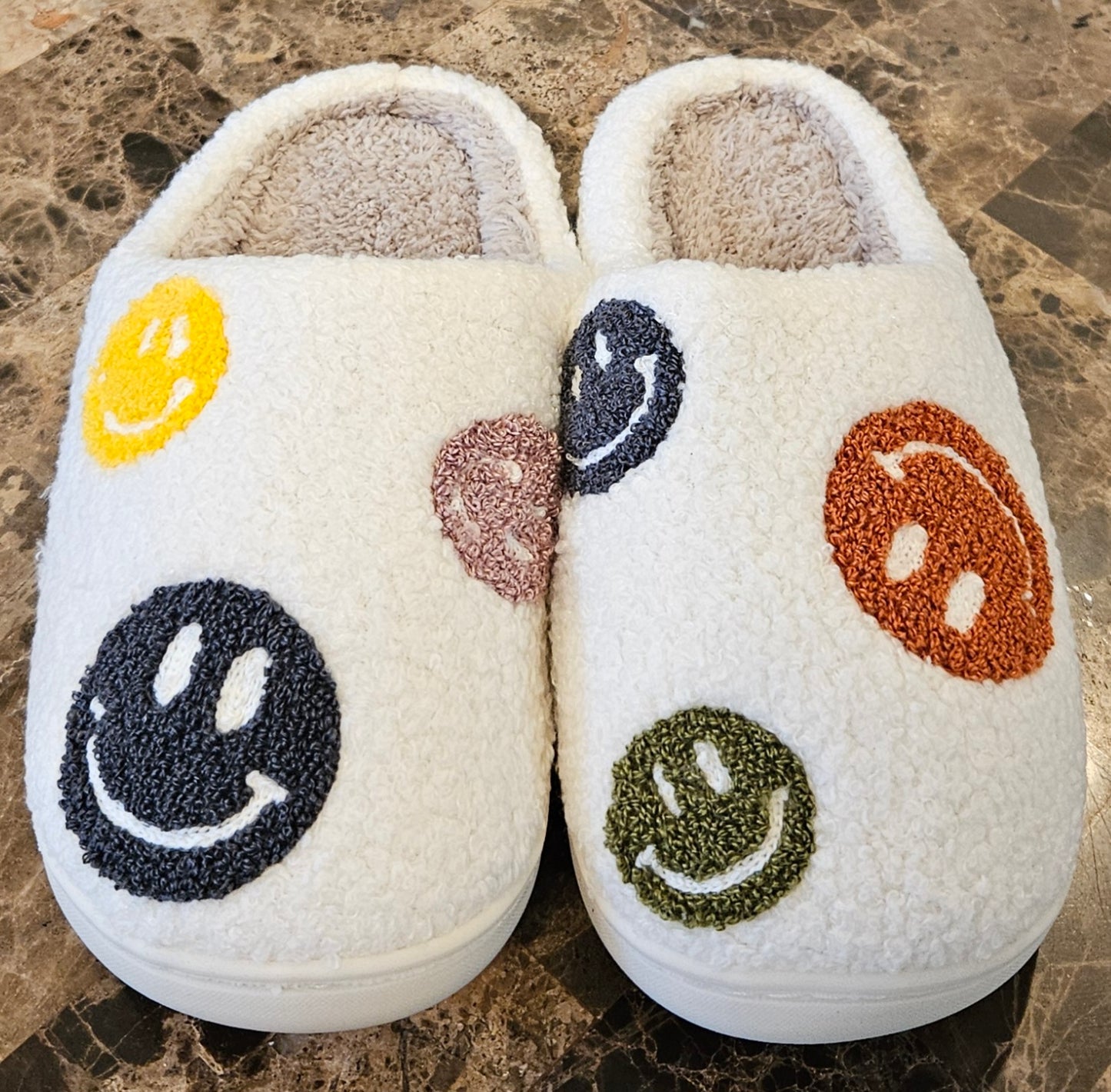 Smiley Face Slippers