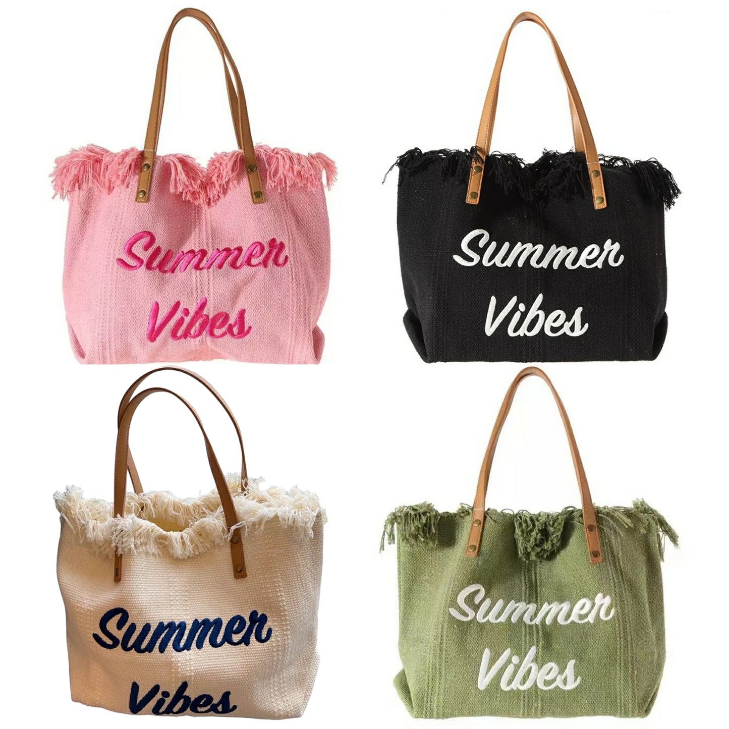 Summer Vibes Large Shoulder Bag