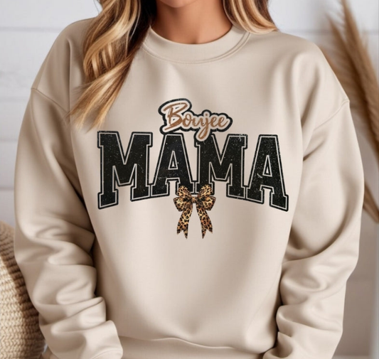 BOUJEE MAMA Sand Unisex Crewneck Sweatshirt