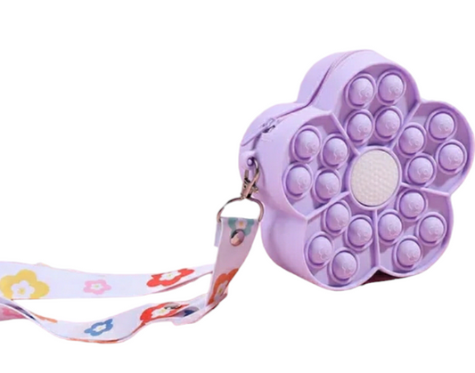 Toy Fidget Flower Shoulder Bag
