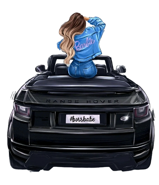 Modern Barbie Zippered Tote