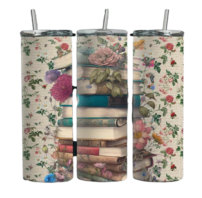 Rustic Book Club - 20oz Tumbler