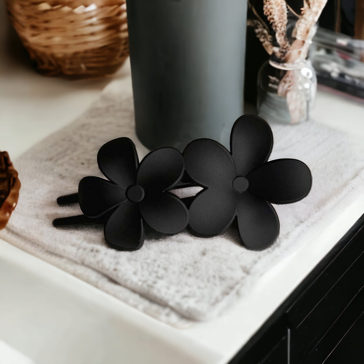 Floral Hair Clip for Updos