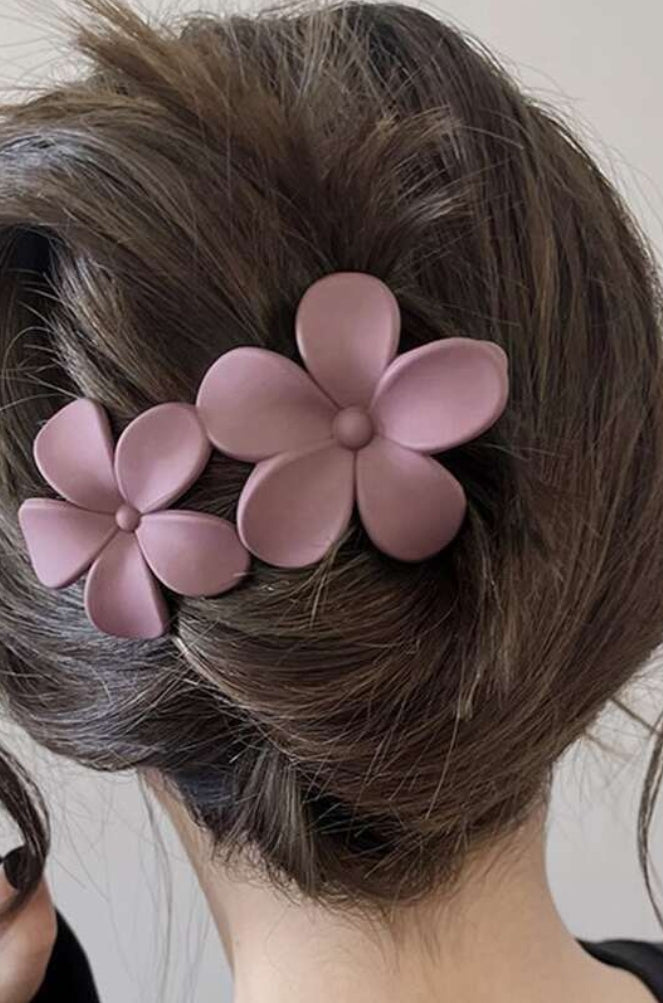 Floral Hair Clip for Updos