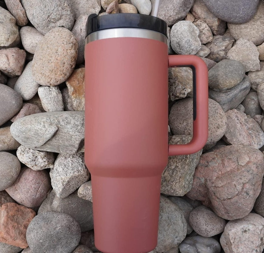 40oz Red Rust Tumbler