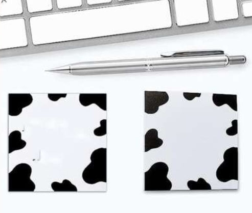 Cow Pattern Memo Note Pad