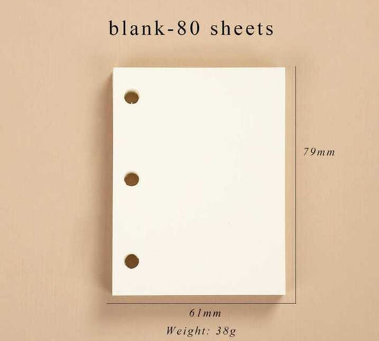 Mini Binder (Refill Journal Paper)