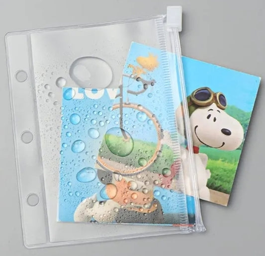 Slider Pouch for Mini 3-Ring Binder