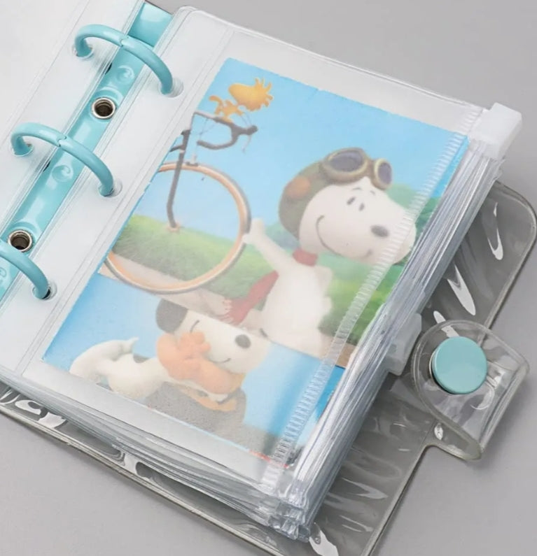 Slider Pouch for Mini 3-Ring Binder