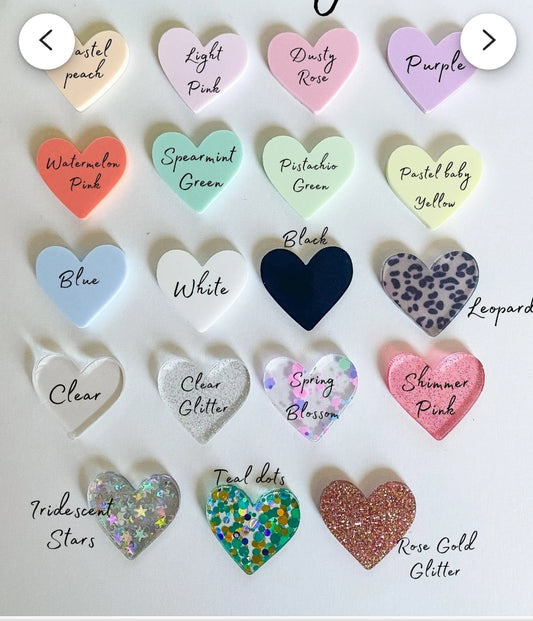 CUSTOM FLOWER Name Plate Tag for 40oz Tumbler