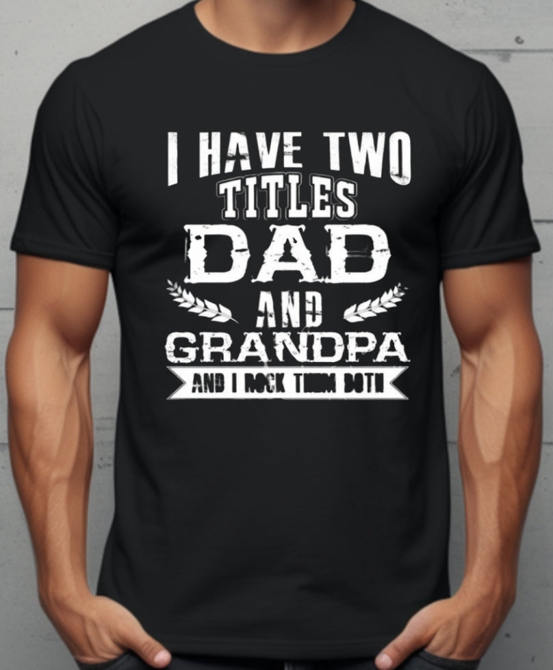 I HAVE TWO TITLES... Black Tshirt