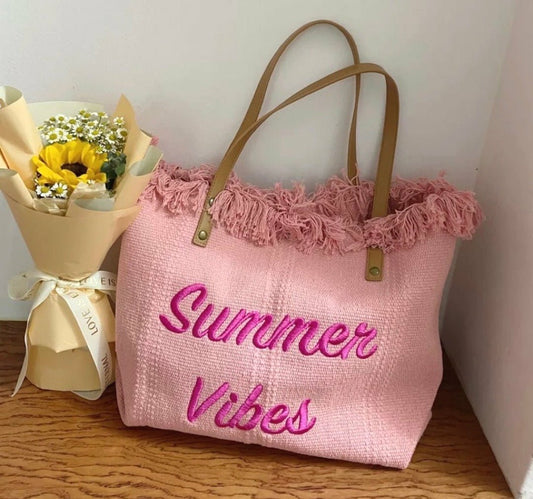 Summer Vibes Large Shoulder Bag