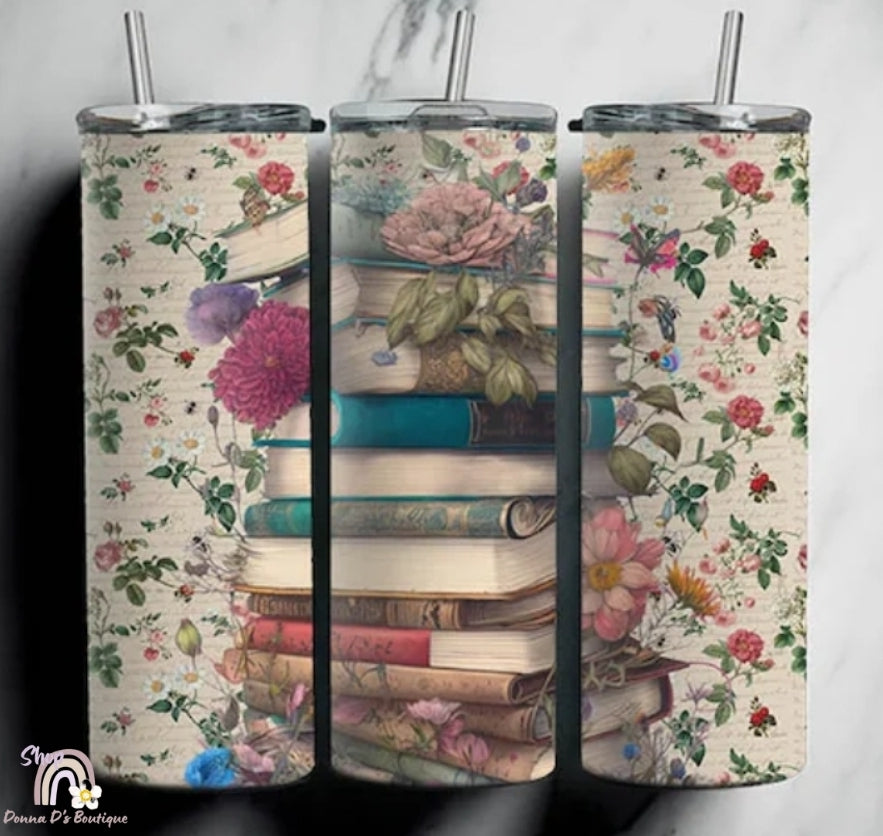 Rustic Book Club - 20oz Tumbler