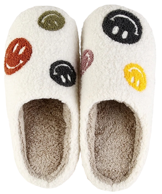 Smiley Face Slippers