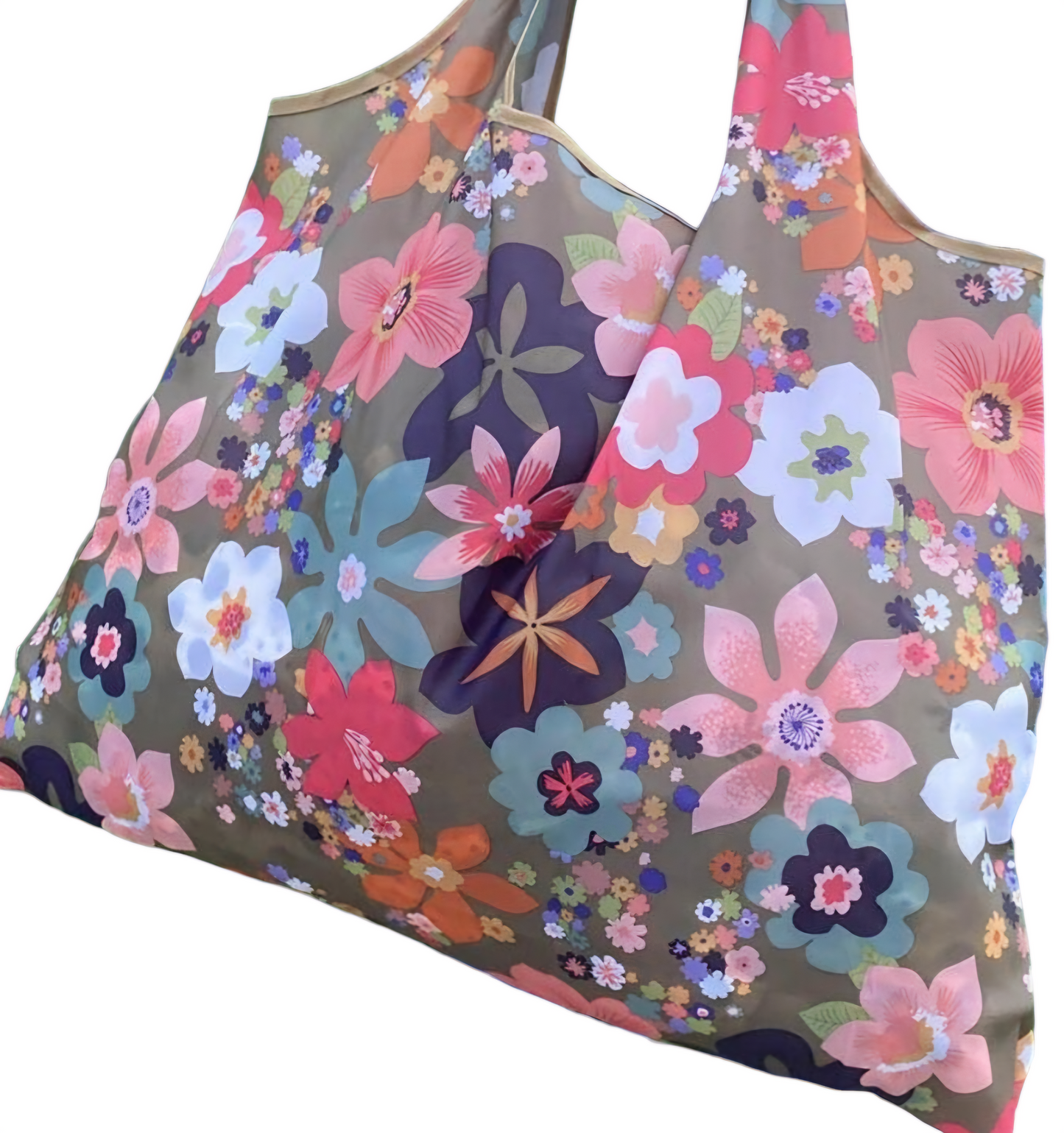 Spring Floral Reusable Bag