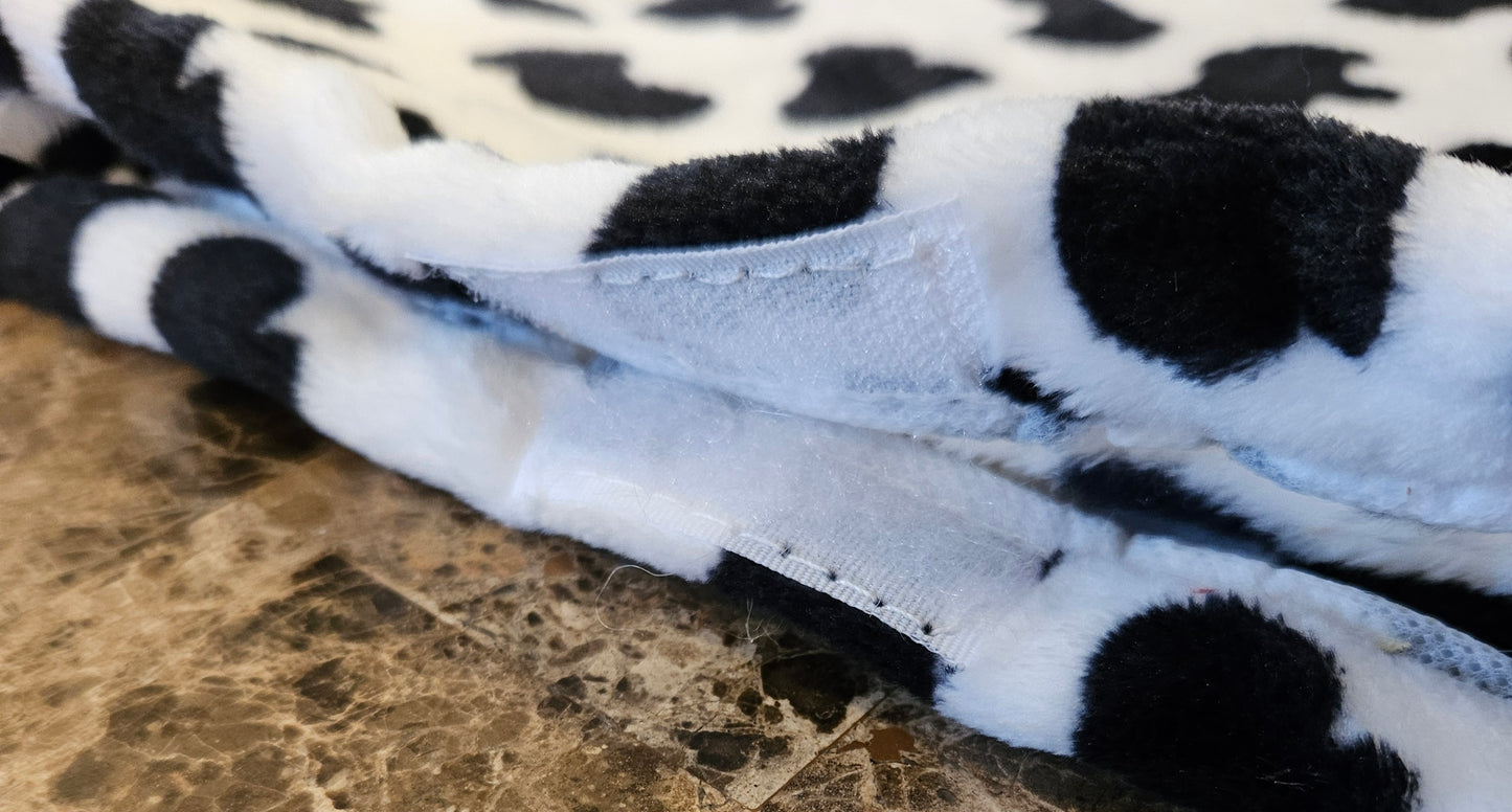 Boujee Heifer Cow Pattern Shoulder Bag