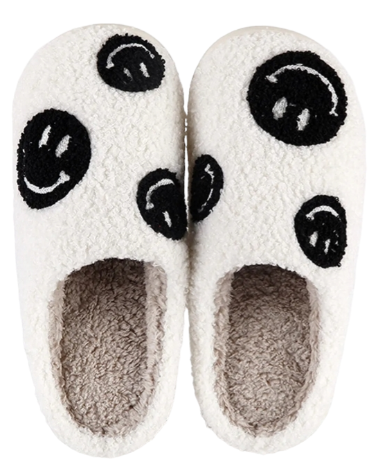 Smiley Face Slippers