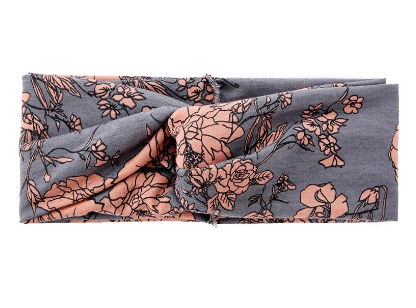 Boho Cross Fabric Headband/wrap