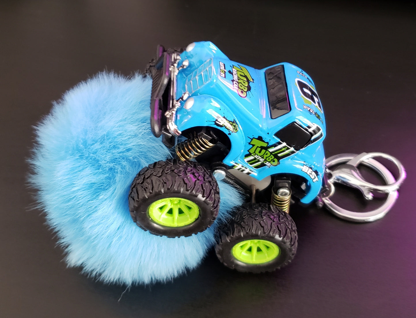 Mini Offroad Car Kids Safety Keychain