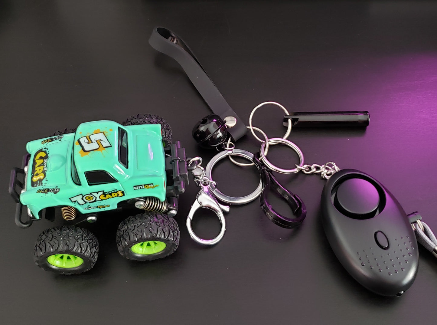 Mini Offroad Car Kids Safety Keychain