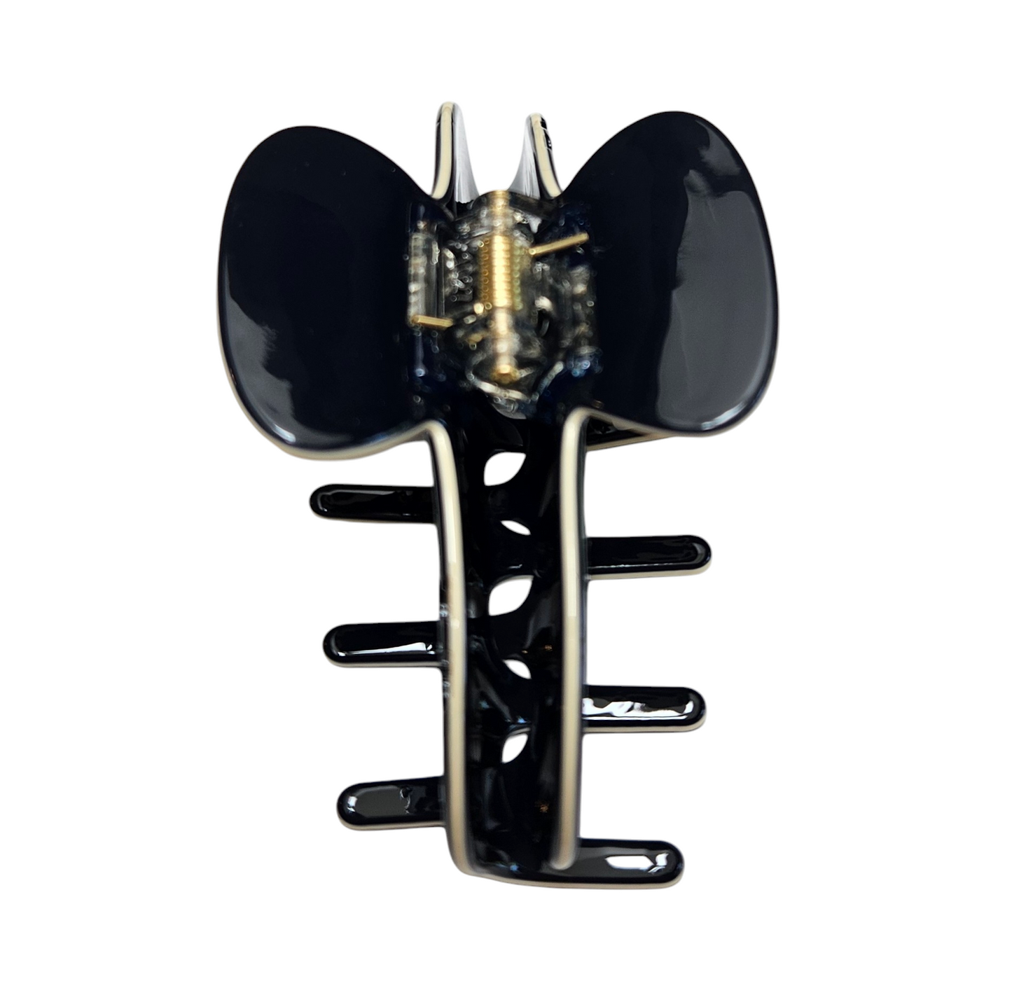 Midnight Blue Daisy Hair Claw Clip