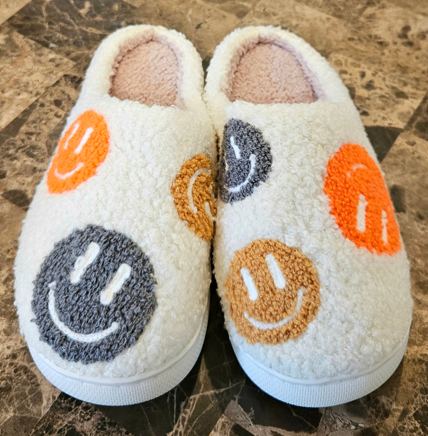 Smiley Face Slippers