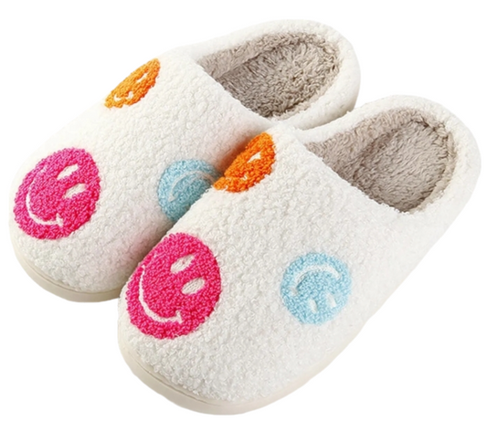Smiley Face Slippers