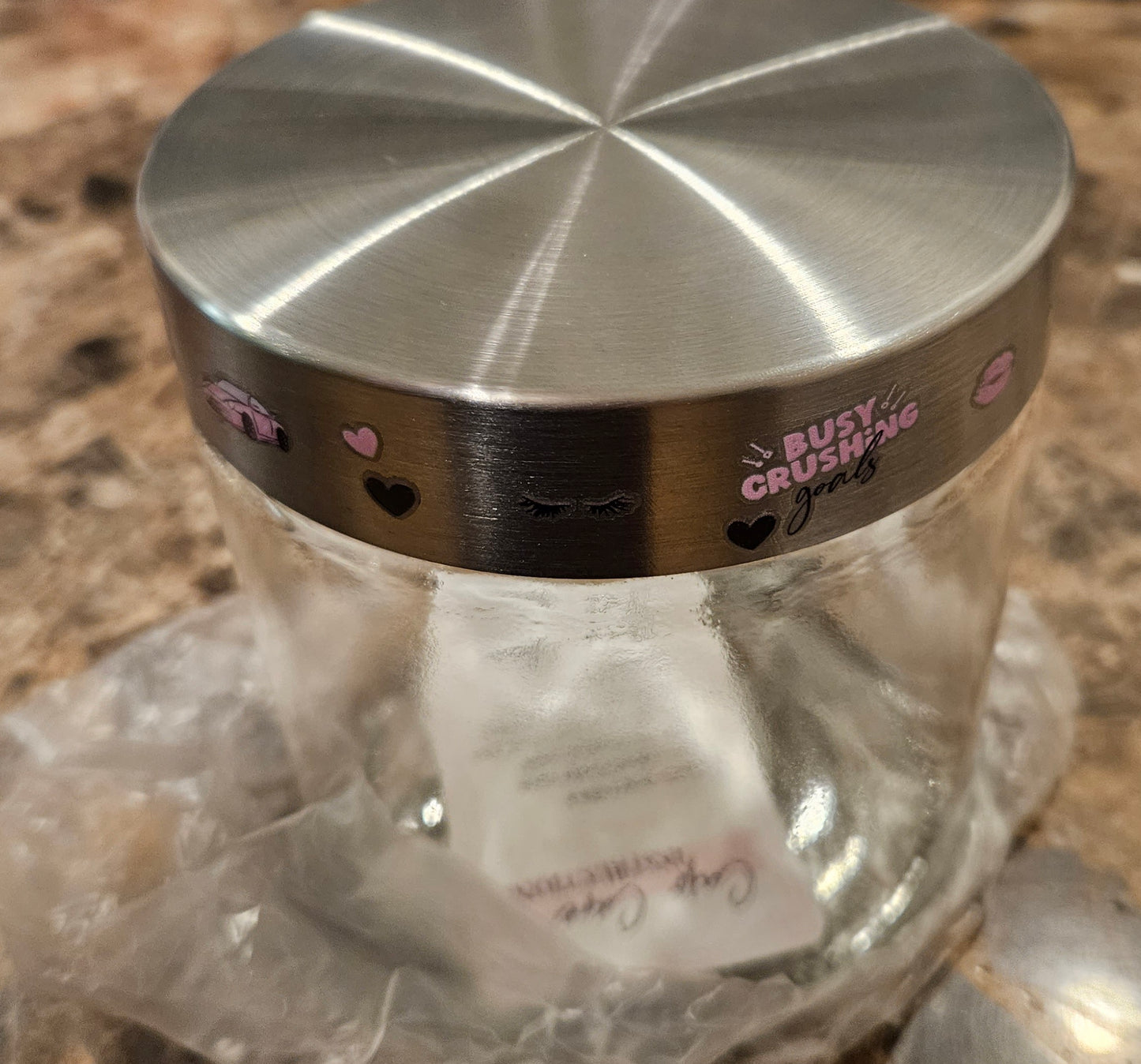 16oz Girl Boss Jar/Canister