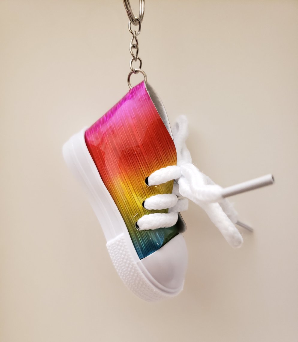 Shoe Charm Keychain