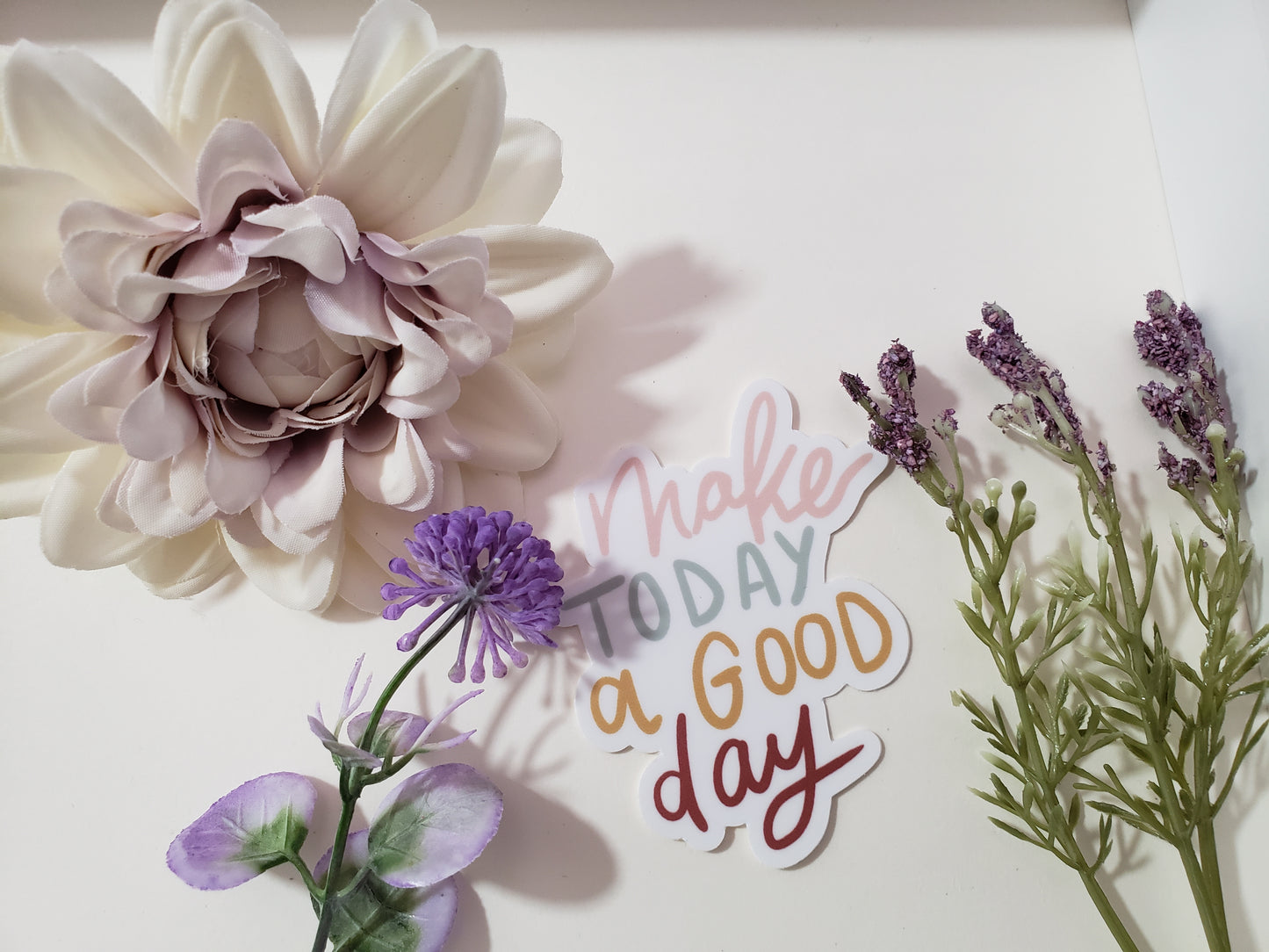Make Today A Good Day Quote Sticker