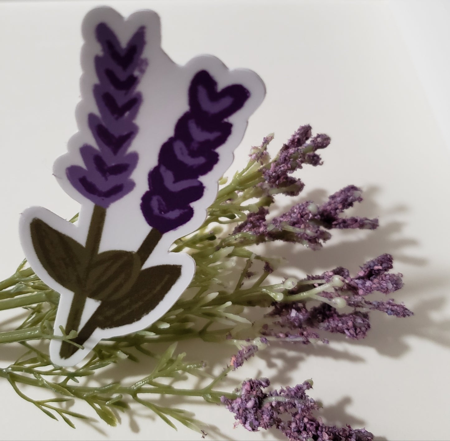 Lavender Floral Sticket
