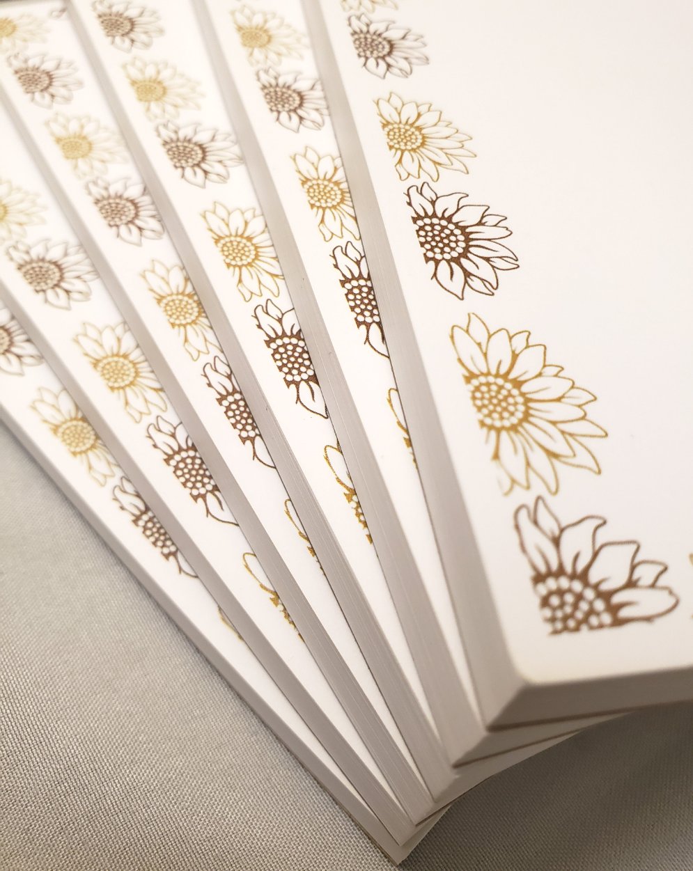 4"x6" Daisy Signature Notepads