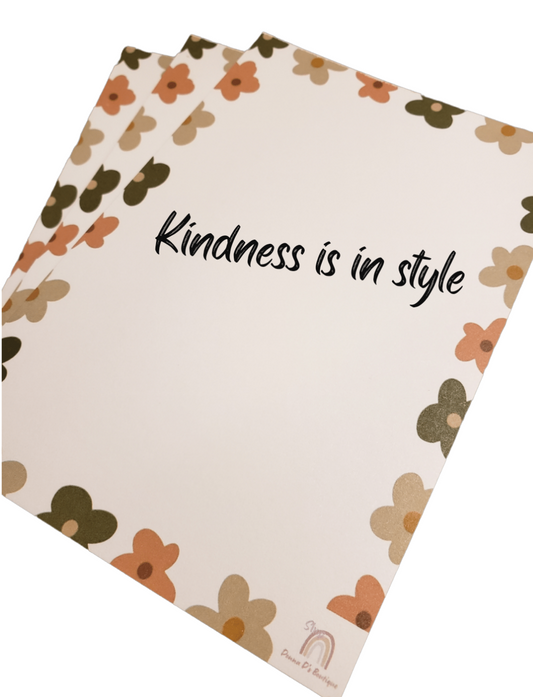 4"x6" Boho Floral Signature Notepads