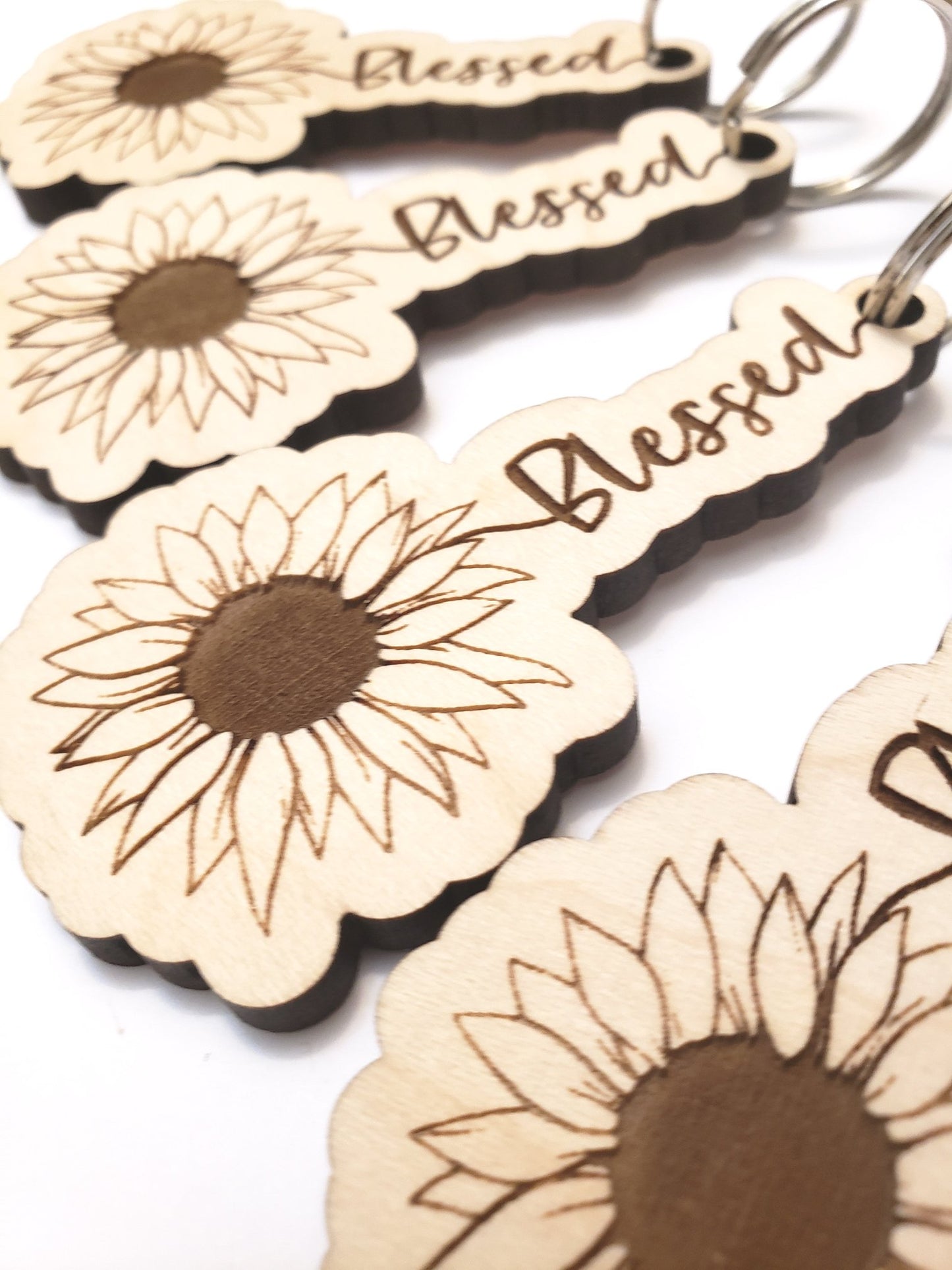 Sunflower Keychain