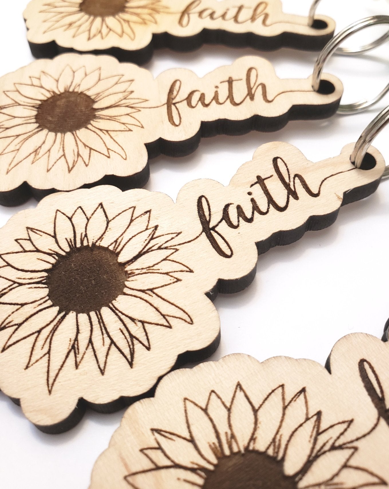Sunflower Keychain