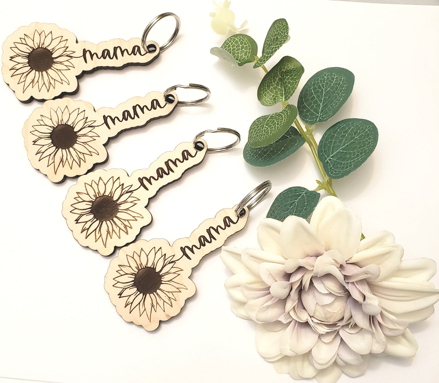 Sunflower Keychain