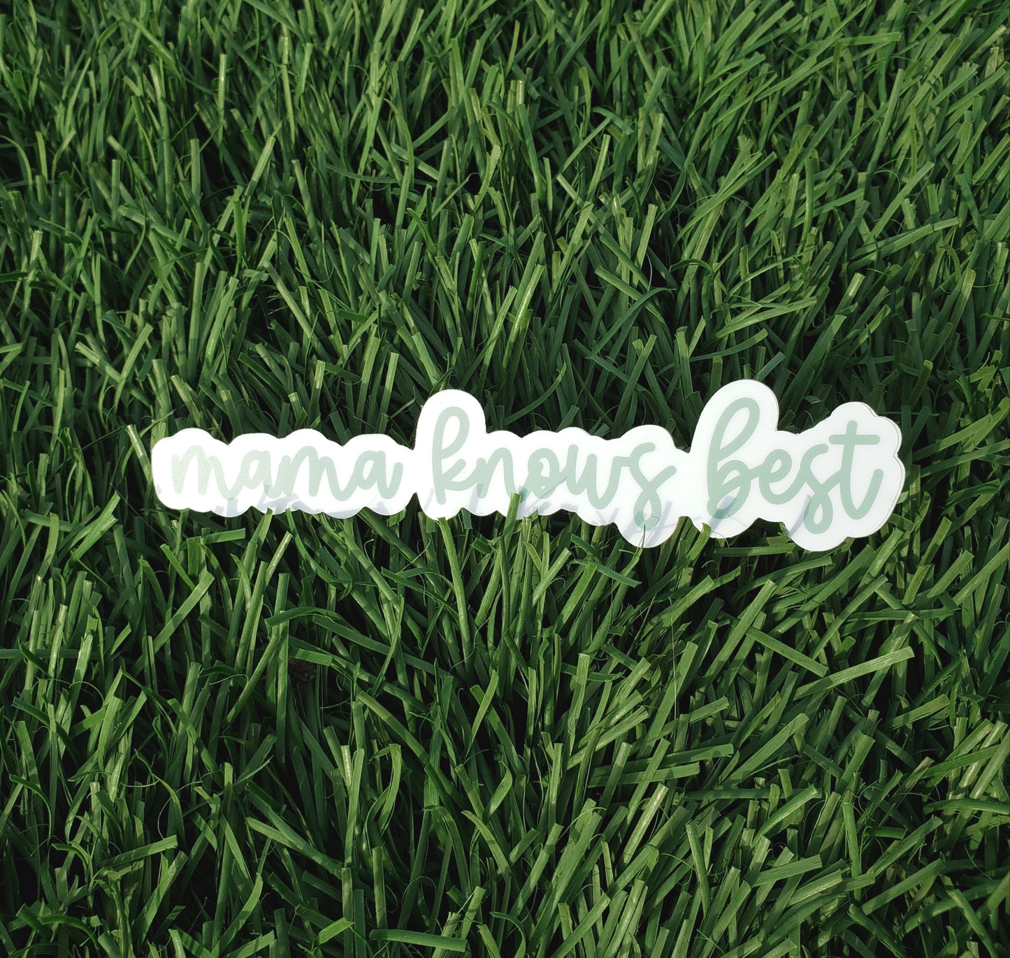 Mama Knows Best Stickers