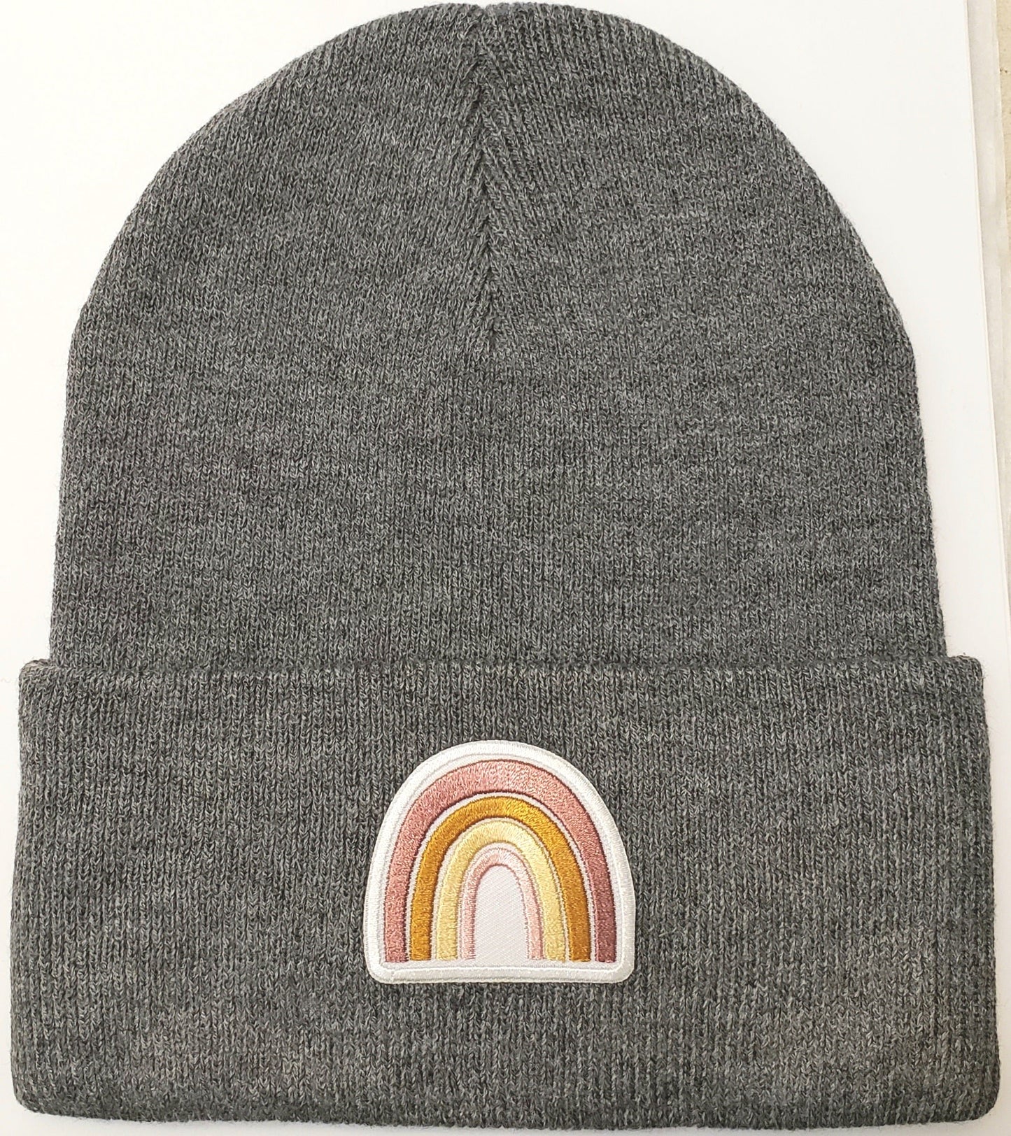 Boho Rainbow Beanies