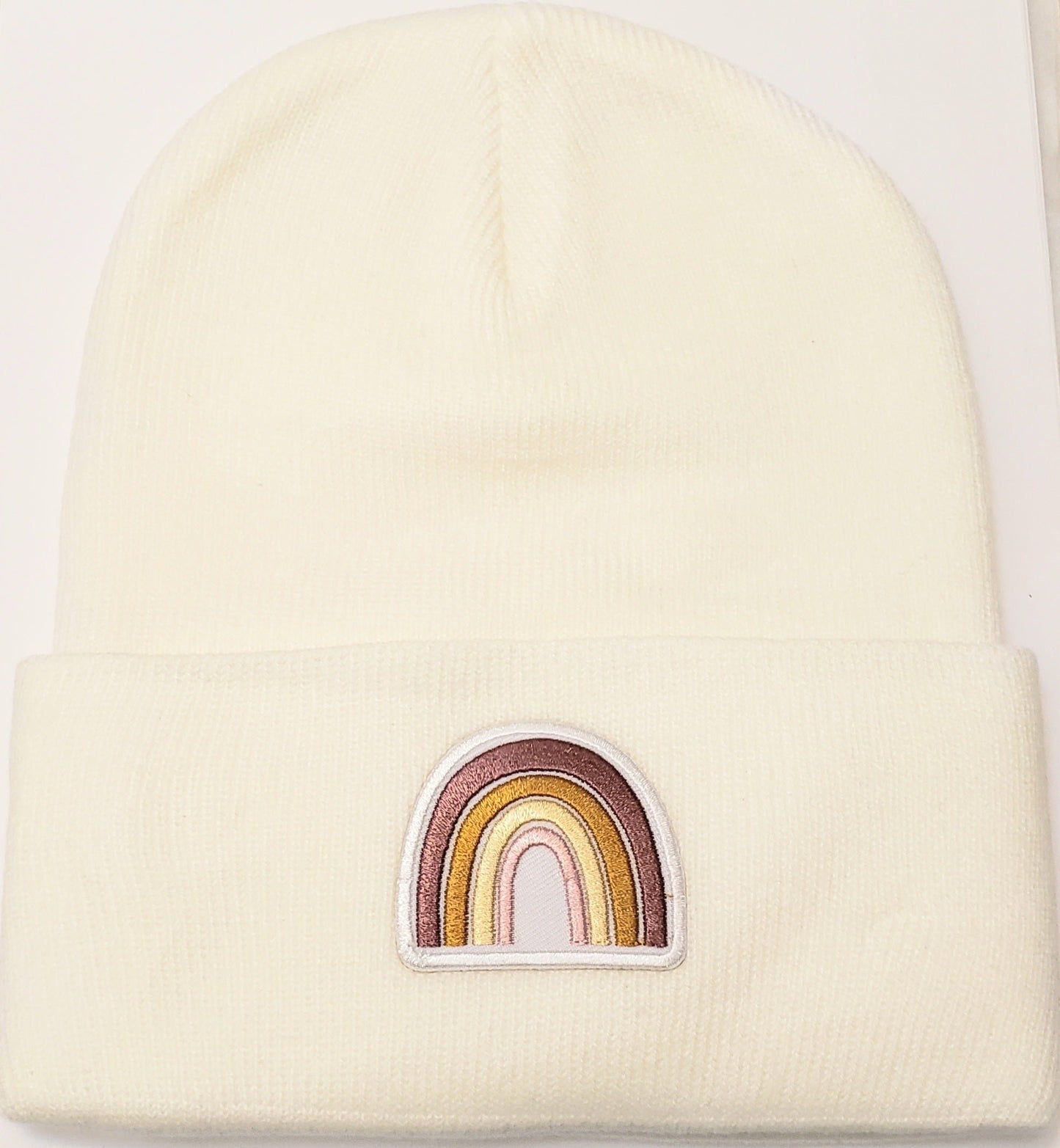 Boho Rainbow Beanies