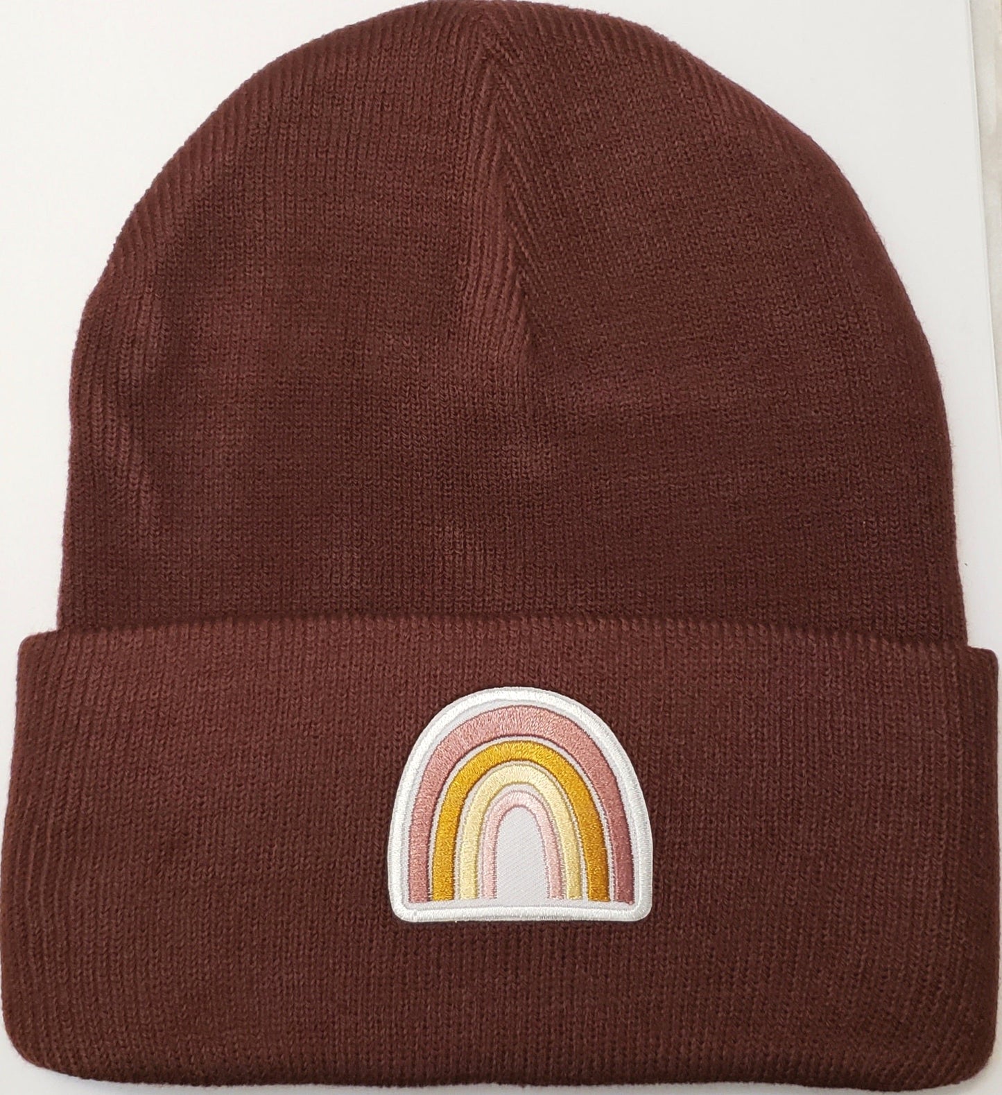 Boho Rainbow Beanies