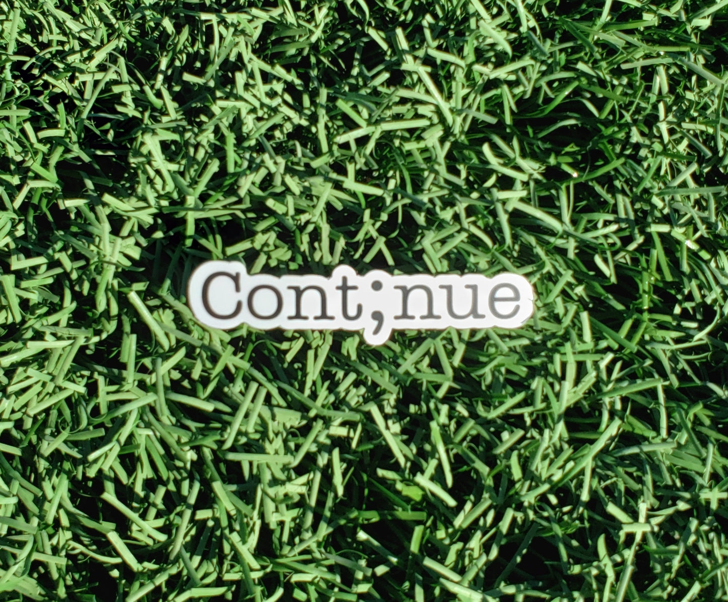 Continue Mental Health Sticker, 3x3 in.