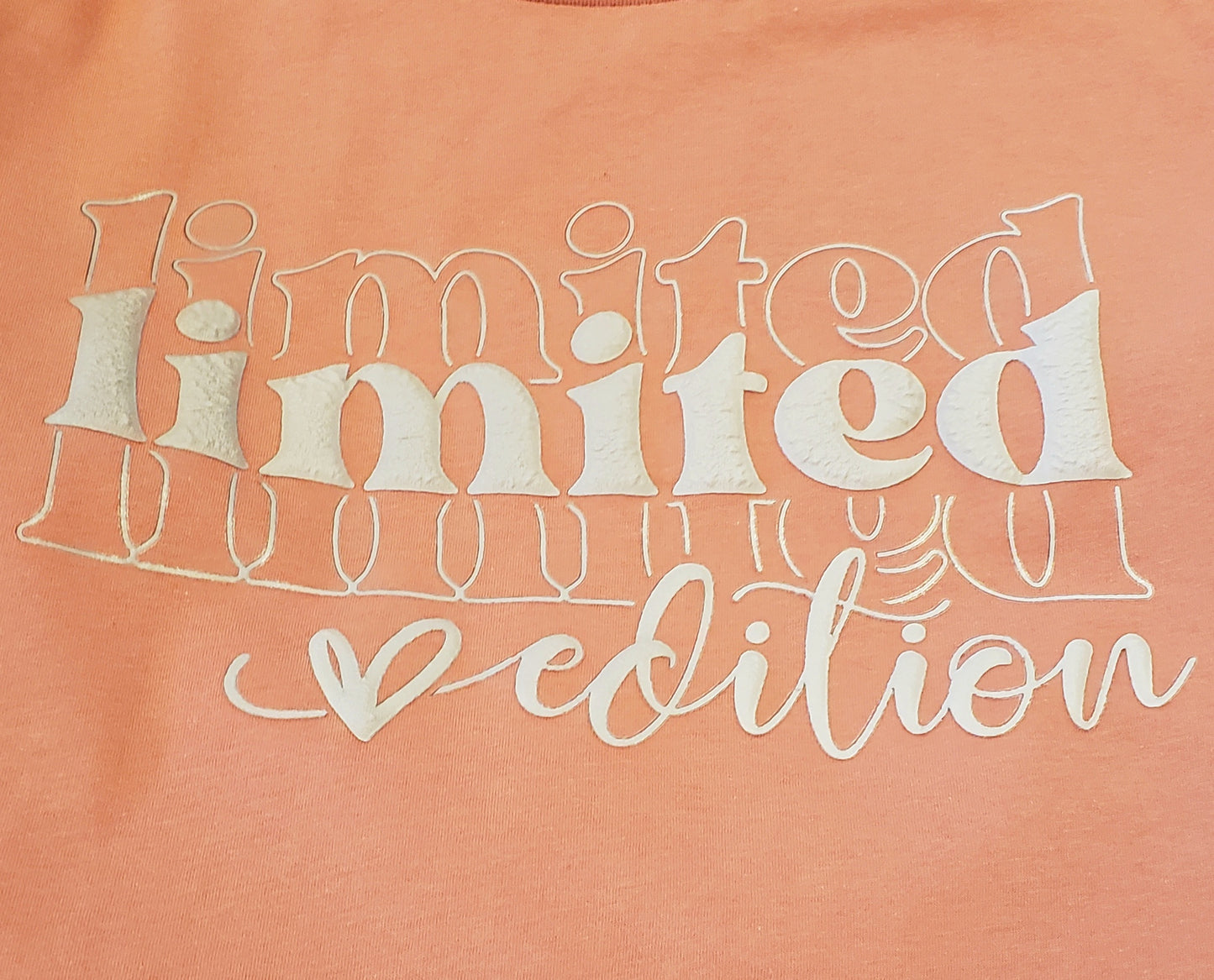 Terracotta Limited Edition Puffy Print Unisex Tshirt