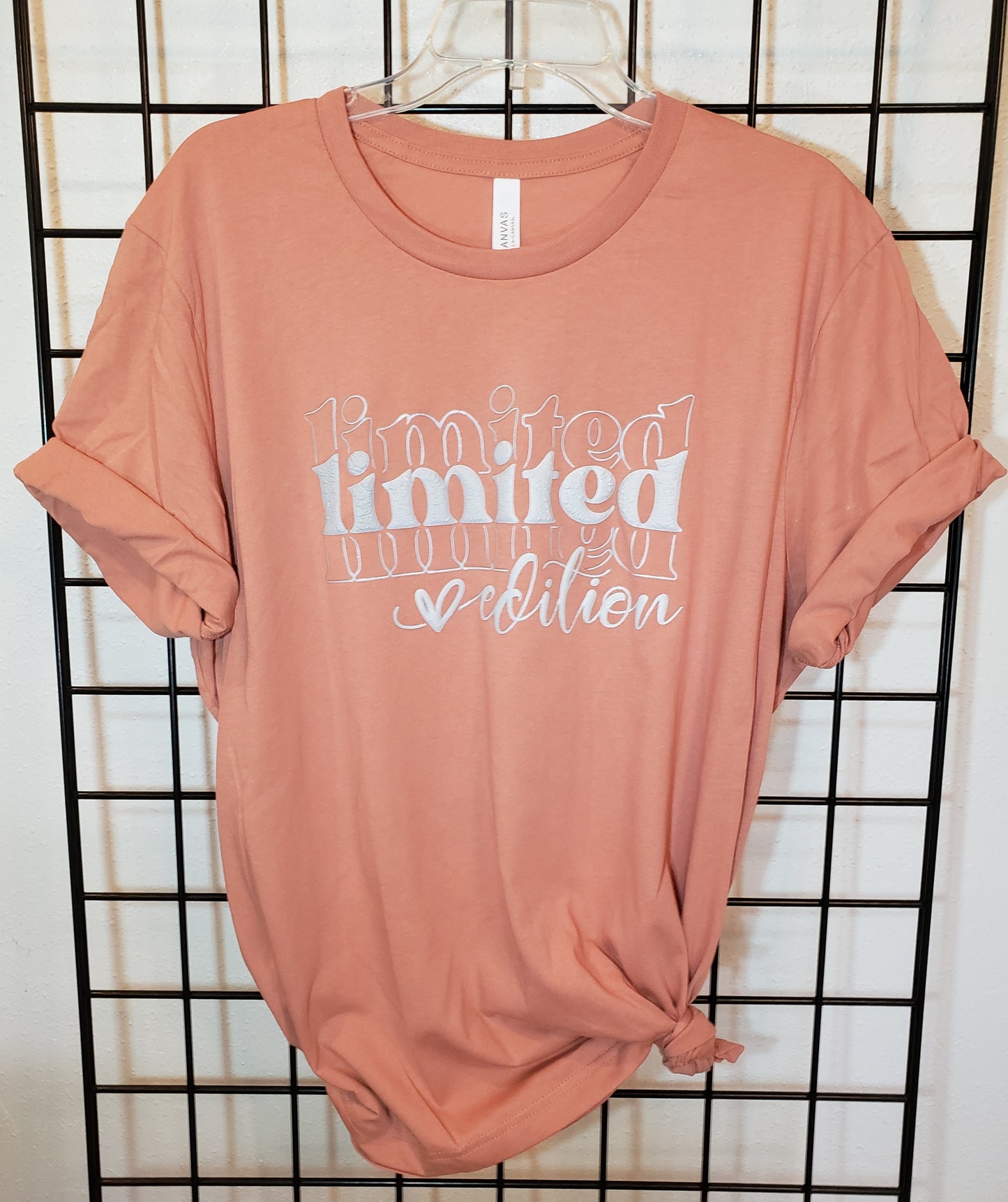 Terracotta Limited Edition Puffy Print Unisex Tshirt