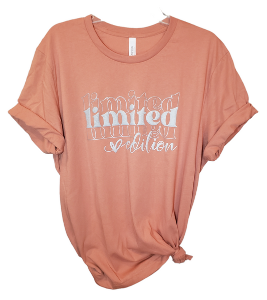 Terracotta Limited Edition Puffy Print Unisex Tshirt