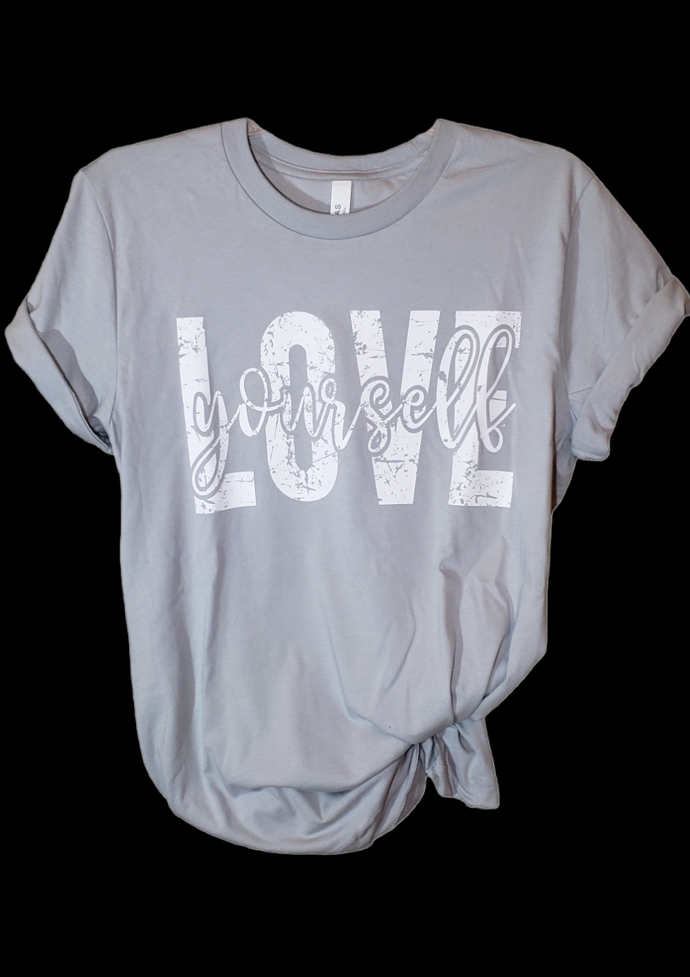 Gray Love Yourself Tshirt