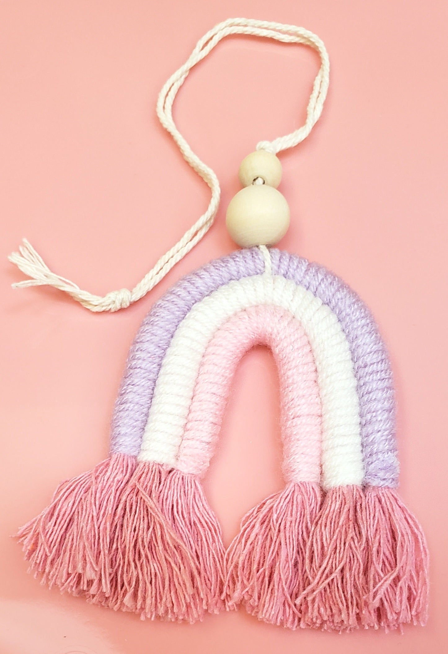 Woven Rainbow Wall Hanging