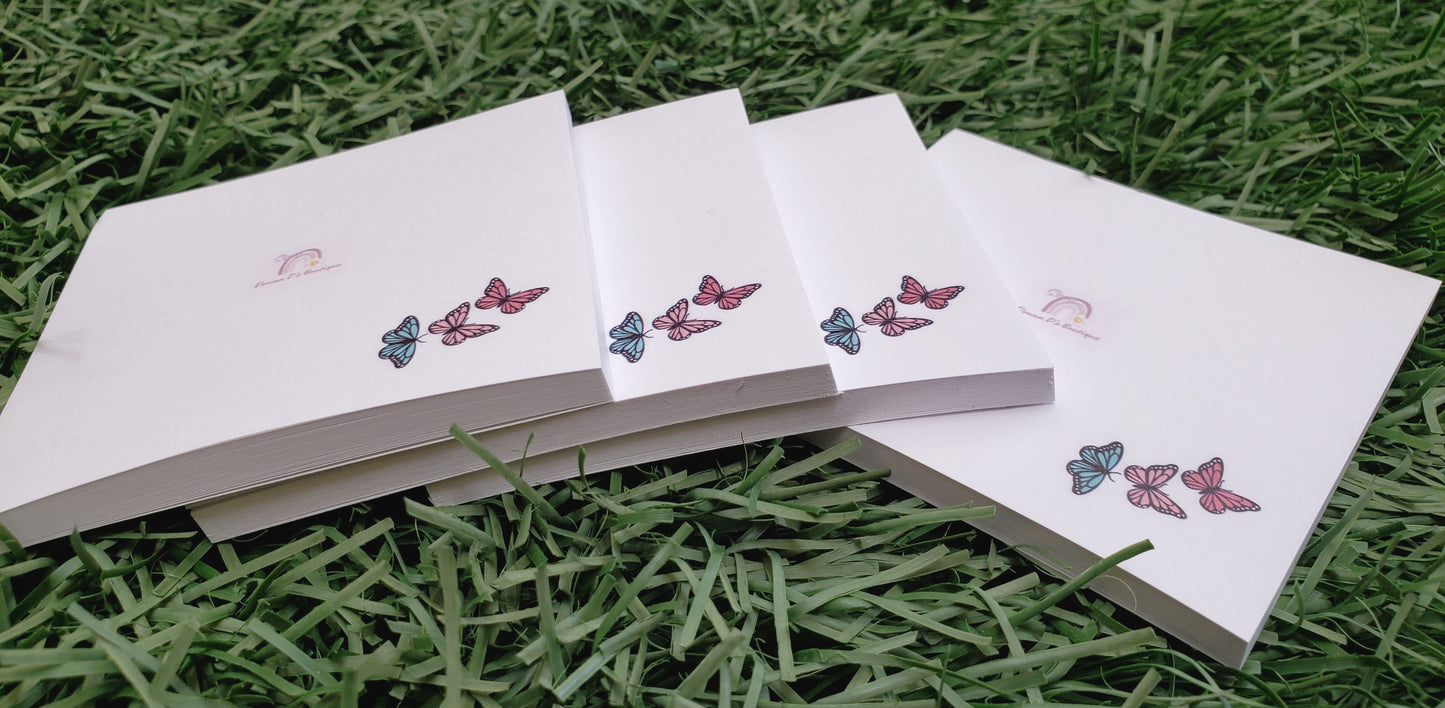 3x3 Butterfly Post It Notes 🦋