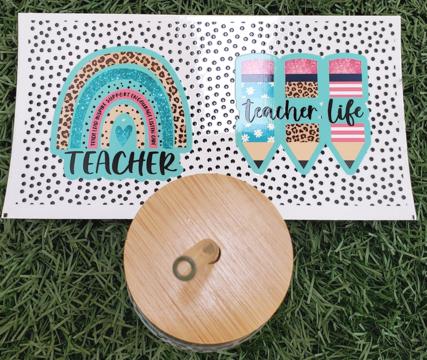Teacher Life - 16oz. Glass Cup